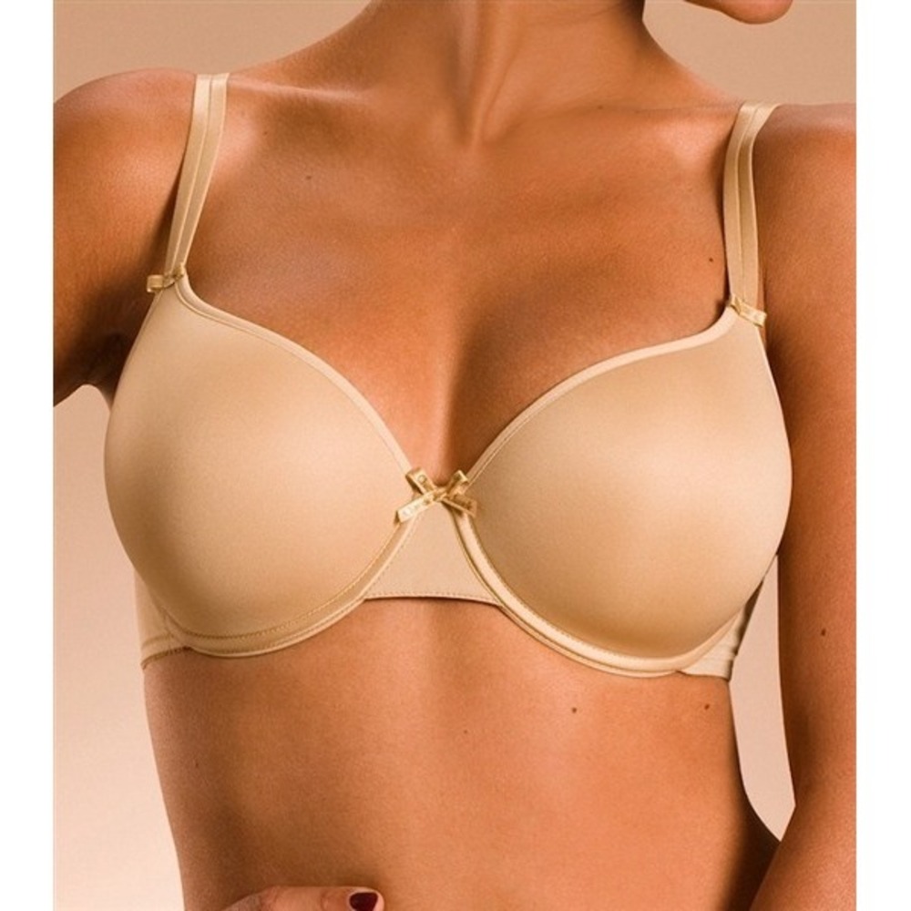 Nwtd Chantelle 34a Basic Invisible Memory Foam T-… - image 1